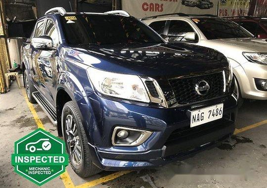 Selling Blue Nissan Frontier navara 2017 Automatic Diesel 