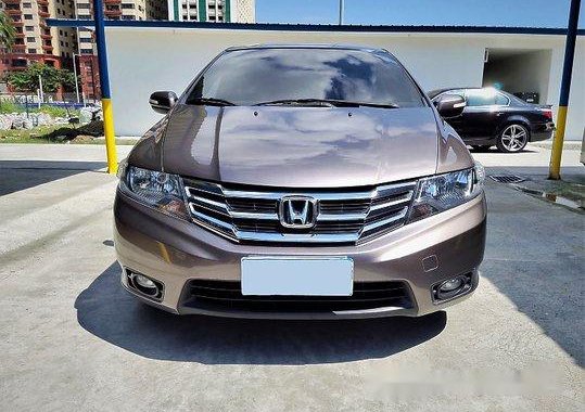 Brown Honda City 2012 Automatic Gasoline for sale 