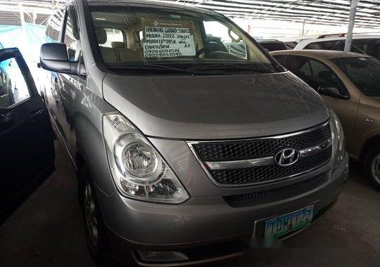 Silver Hyundai Grand Starex 2012 for sale in Las Pinas 