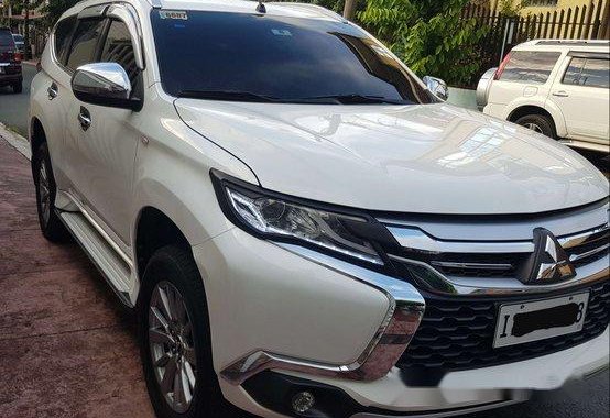 Sell White 2017 Mitsubishi Montero sport at 37000 km