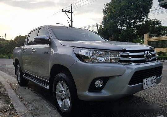 Selling Silver Toyota Hilux 2017 at 15000 km 