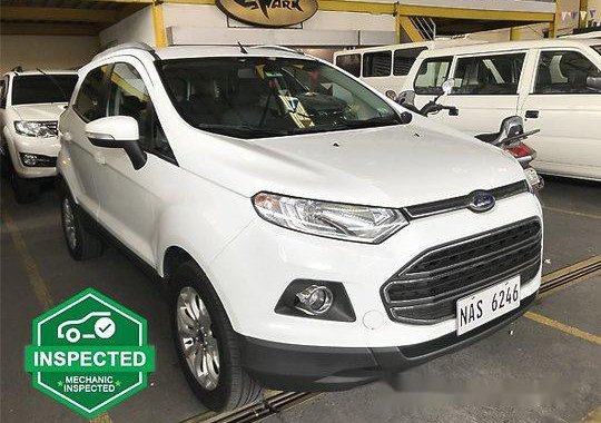 White Ford Ecosport 2017 for sale in Quezon City