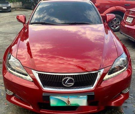 Red Lexus Is 350 2013 for sale in Pasig