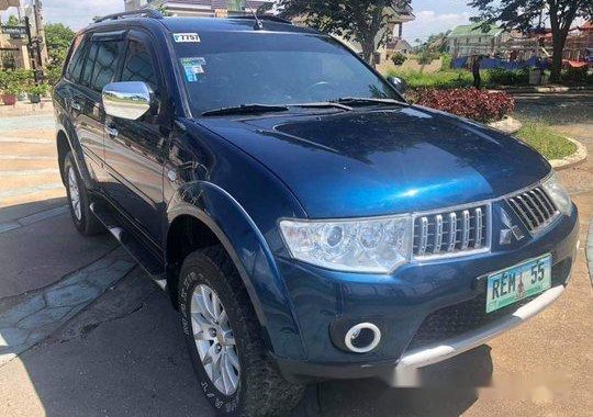 Blue Mitsubishi Montero Sport 2010 for sale in Cebu 
