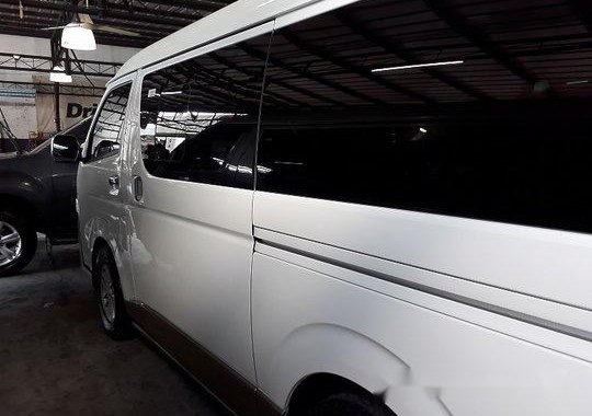 White Toyota Hiace 2017 at 3698 km for sale