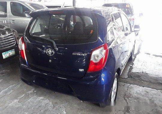 Sell Blue 2017 Toyota Wigo at 38217 km 