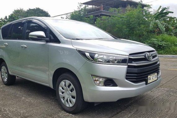 Silver Toyota Innova 2017 at 27000 km for sale 