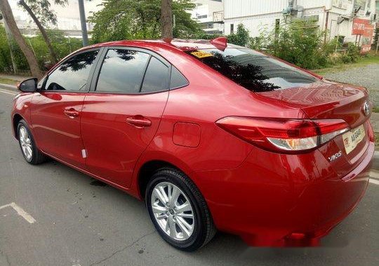 Red Toyota Vios 2018 at 5000 km for sale 