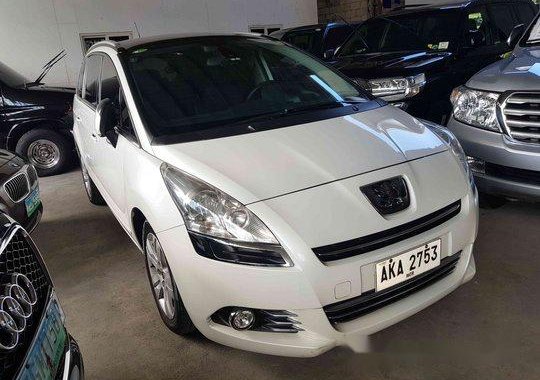 White Peugeot 5008 2014 Automatic Diesel for sale  