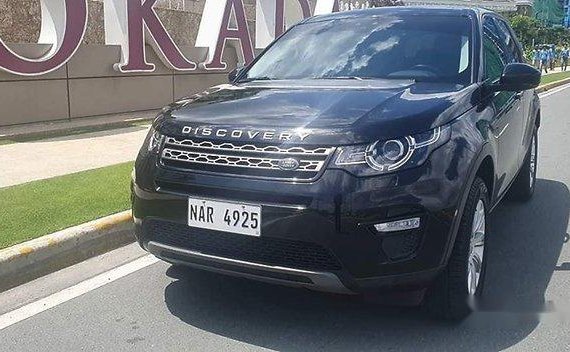 Black Land Rover Discovery 2016 for sale in Parañaque