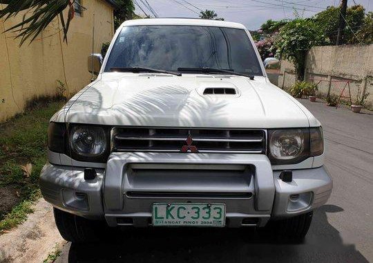 White Mitsubishi Pajero 2001 for sale in Quezon City