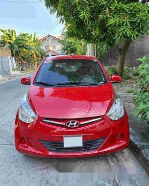 Sell Red 2016 Hyundai Eon Manual Gasoline at 30000 km 