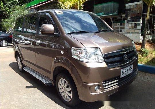 Brown Suzuki Apv 2014 at 53806 km for sale 