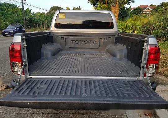 Selling Silver Toyota Hilux 2017 at 15000 km 