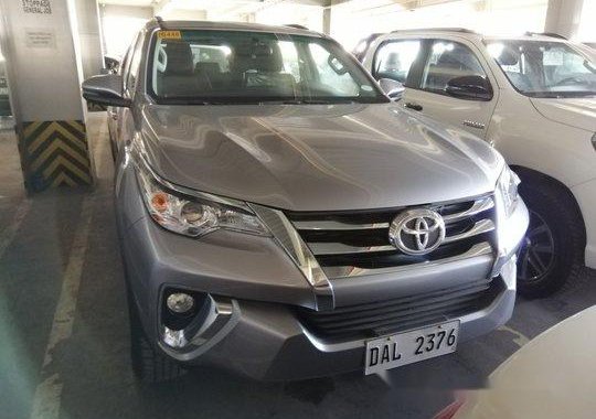 Silver Toyota Fortuner 2018 for sale in Cebu