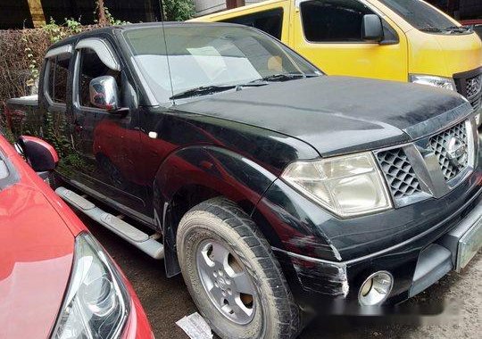 Black Nissan Frontier Navara 2008 for sale in Makati