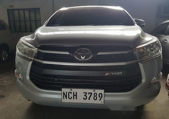 Silver Toyota Innova 2016 at 10000 km for sale