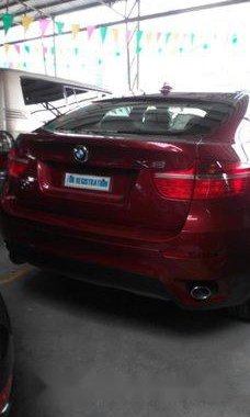 Red BMW X6 2014 for sale in Pasig