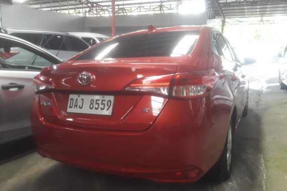 Red Toyota Vios 2019 for sale in Quezon City