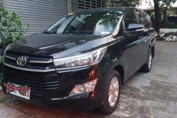 Selling Black Toyota Innova 2017 in Quezon City 