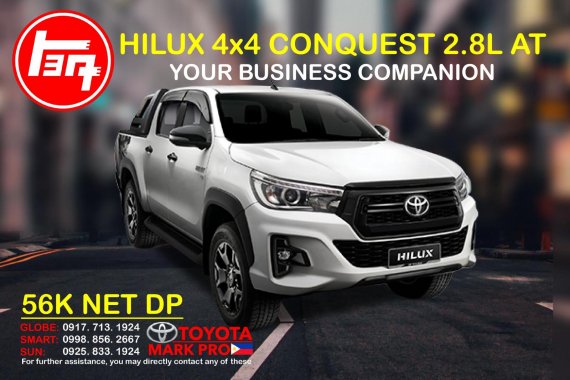 2020 TOYOTA HILUX CONQUEST 4X4 AT