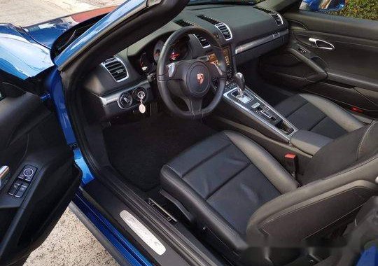 Sell Blue 2015 Porsche Boxster at 6500 km 