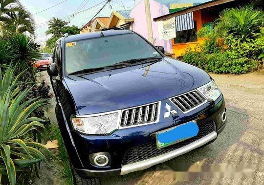 Blue Mitsubishi Montero Sport 2013 for sale in Angeles 