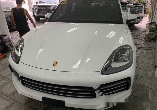 Selling White Porsche Cayenne 2019 Automatic Gasoline  