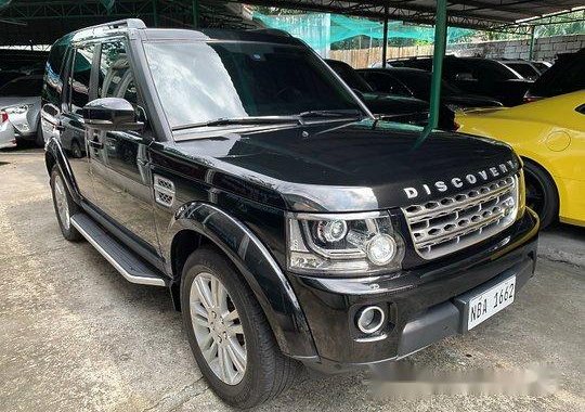 Black Land Rover Discovery 2017 Automatic Gasoline for sale 