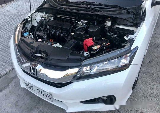 White Honda City 2017 at 30000 km for sale