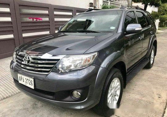 Sell Grey 2014 Toyota Fortuner Automatic Gasoline at 60000 km