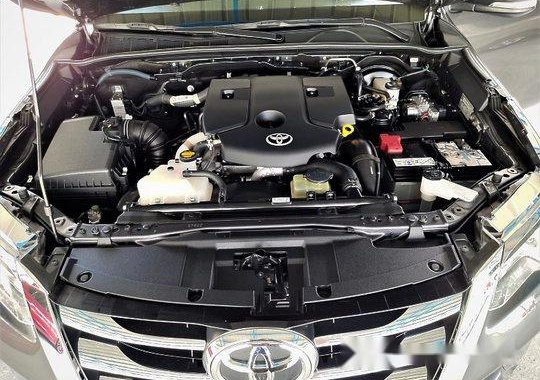 Black Toyota Fortuner 2016 at 13000 km for sale