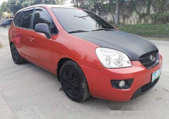 Orange Kia Carens 2007 for sale in Talisay