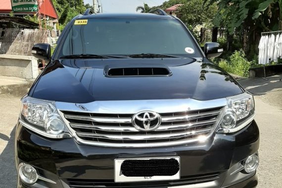 Selling Toyota Fortuner G 2015 Diesel At Black Series 