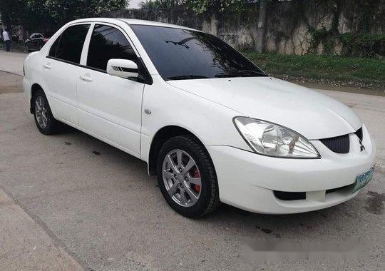 Selling White Mitsubishi Lancer 2007 in Cebu
