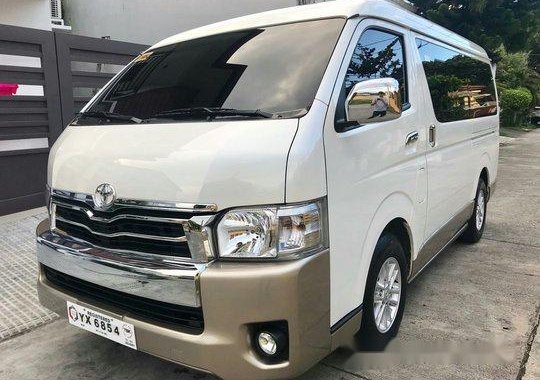 White Toyota Hiace 2016 for sale in Parañaque 