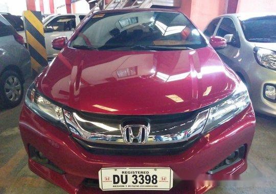 Red Honda City 2017 for sale in Quezon City