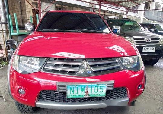 Selling Red Mitsubishi Strada 2010 in Quezon City