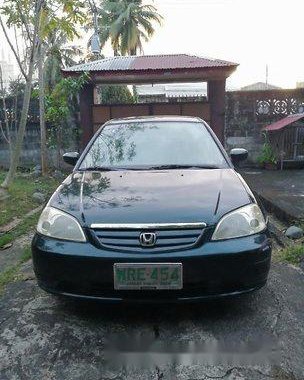 Selling Green Honda Civic 2001 in Manila