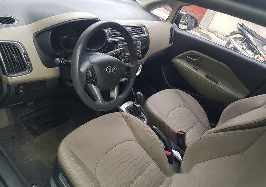 Selling Grey 2016 Kia Rio at 24500 km