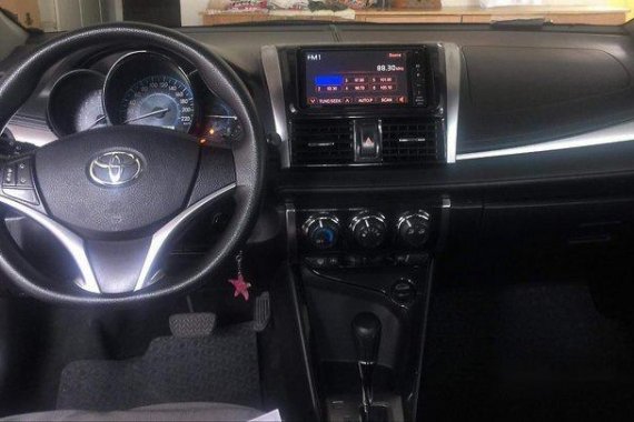 Brown Toyota Vios 2016 at 92000 km for sale