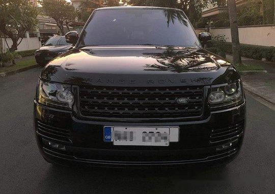 Black Land Rover Range Rover 2017 Automatic Diesel for sale 