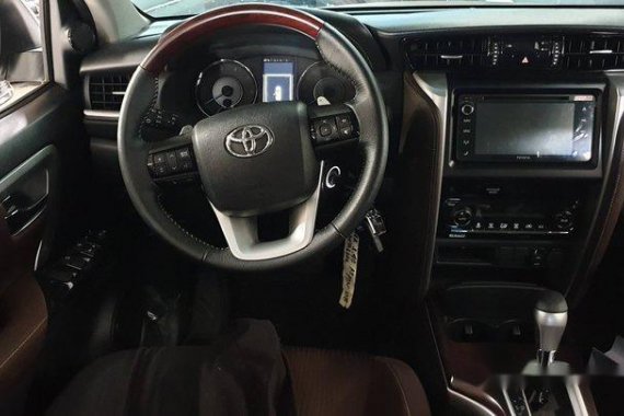 Silver Toyota Fortuner 2018 Automatic Diesel for sale