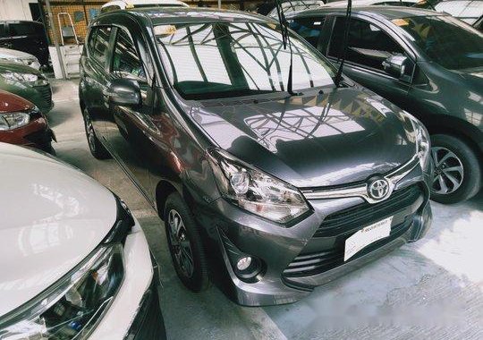 Grey Toyota Wigo 2018 for sale in Makati