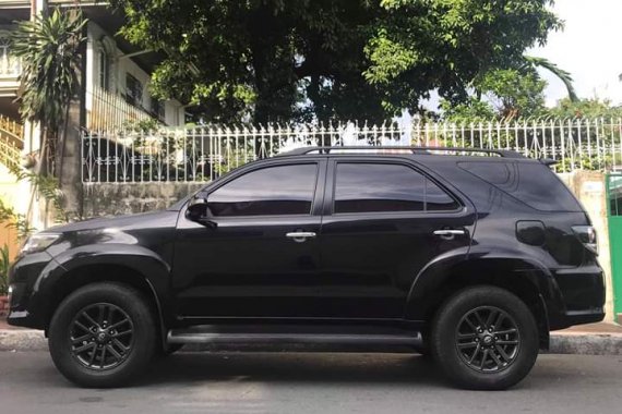 Toyota Fortuner 4X2 2015 2.5 G DSL A/T Black at 34,152 KM 