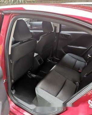 Selling Red Honda City 2016 Automatic Gasoline at 49000 km
