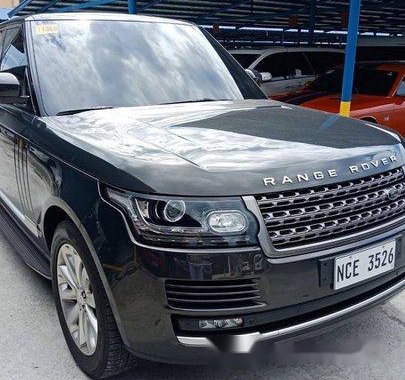 Selling Black Land Rover Range Rover 2015 Automatic Diesel at 15000 km