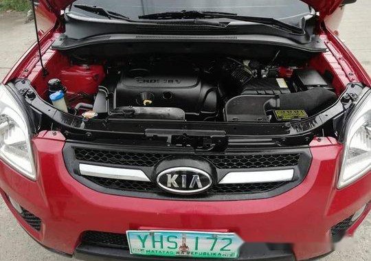 Red Kia Sportage 2010 for sale in Talisay