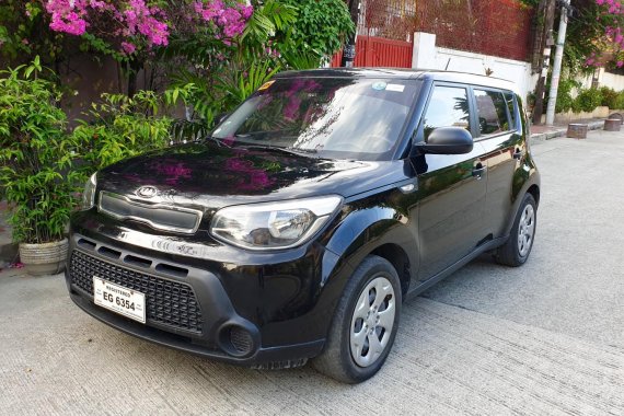 Black 2016 Kia Soul Crdi Manual in Pasay