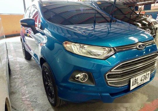 Selling Blue Ford Ecosport 2015 Automatic Gasoline 